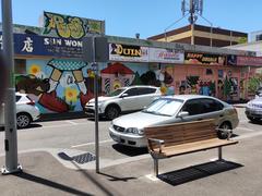 Wall art in little Vietnam in Footscray